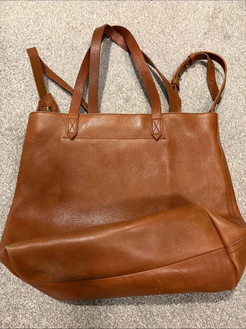 Madewell Leather medium transport tote - Picture 7 of 8